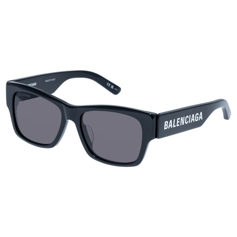 Balenciaga Bb0262sa Black Uni-Sex D-Frame Sunglasses | Eyewear Index