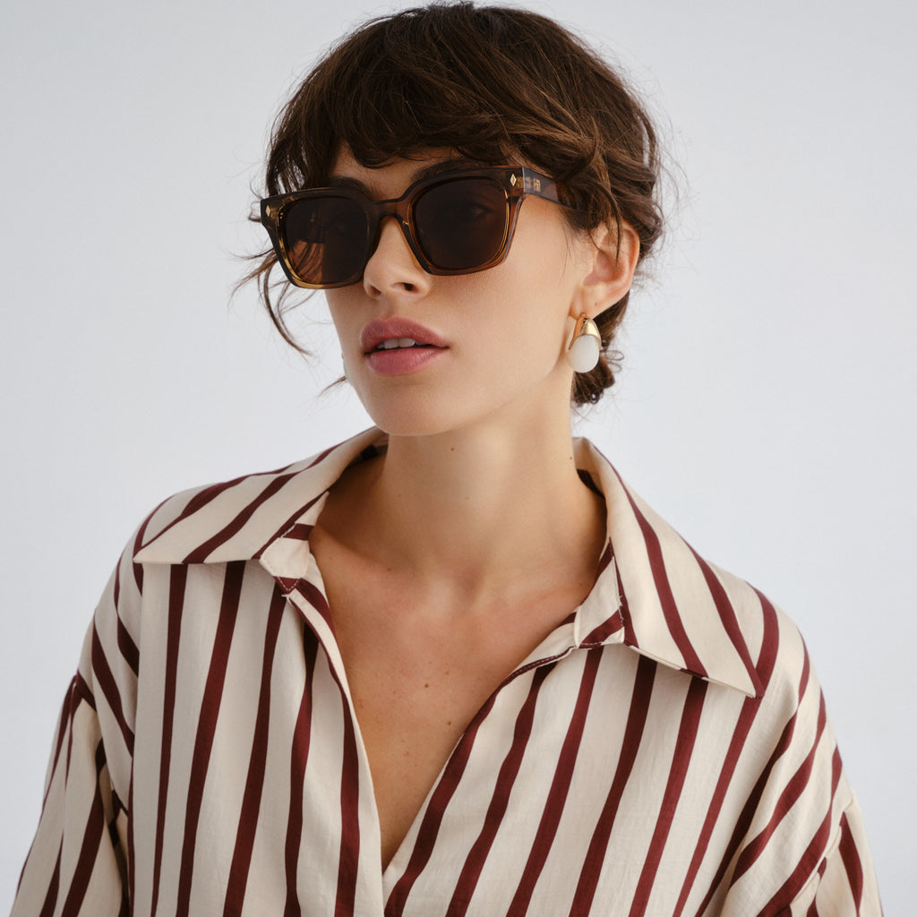 Cancer Council Kingscliff Earth Uni-Sex D-Frame Sunglasses | Eyewear Index