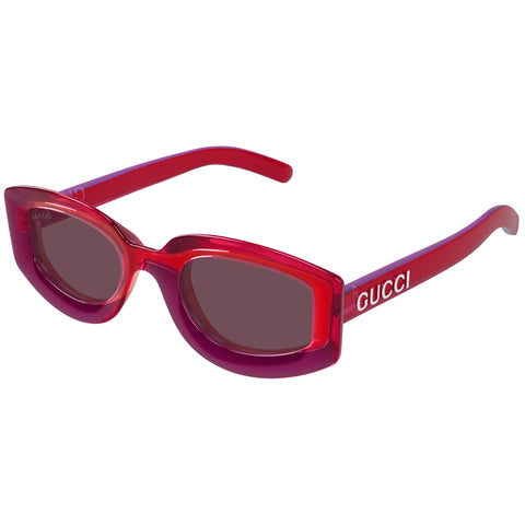 Gucci Gg1719s Red Female Unspecified Sunglasses | Eyewear Index