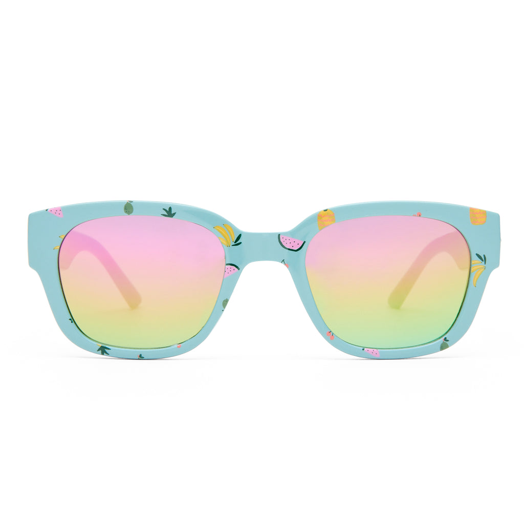 Mambo Lil Rip Blue Fruits Uni-Sex D-Frame Sunglasses | Eyewear Index