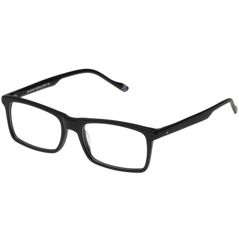 Le Specs Bio-Graphy Matte Black Male D-Frame Optical Frames | Eyewear Index