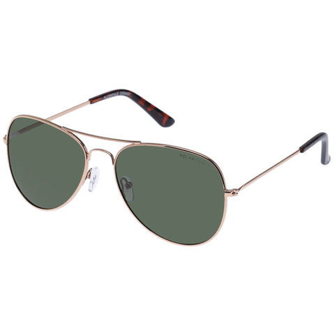 Cancer Council Allendale Light Gold Male Aviator Sunglasses | Eyewear Index