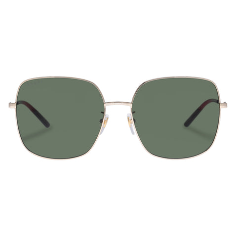 Gucci Gg1195sk Gold Female Square Sunglasses | Eyewear Index