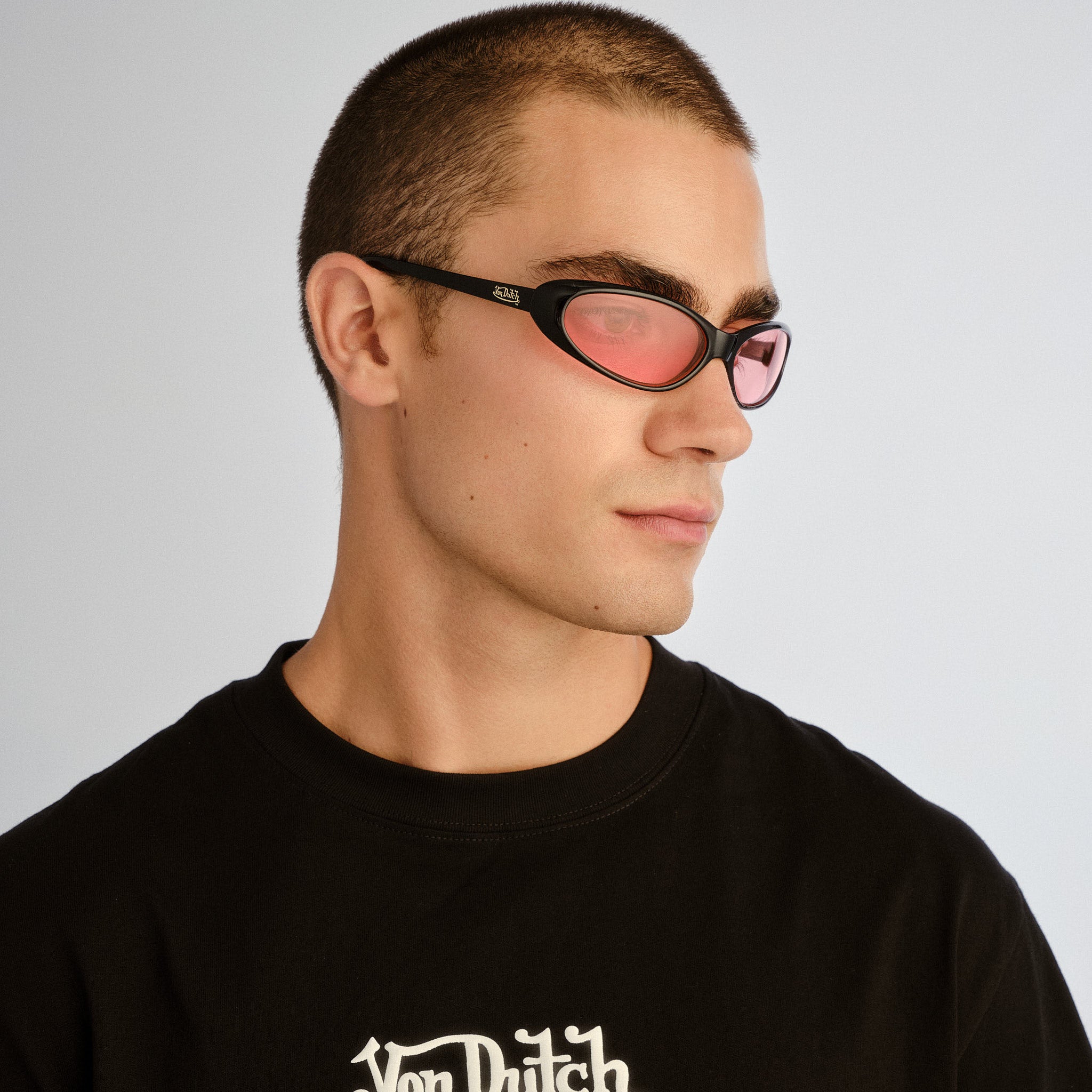 Aire Poison Black Uni-Sex Oval Sunglasses | Eyewear Index