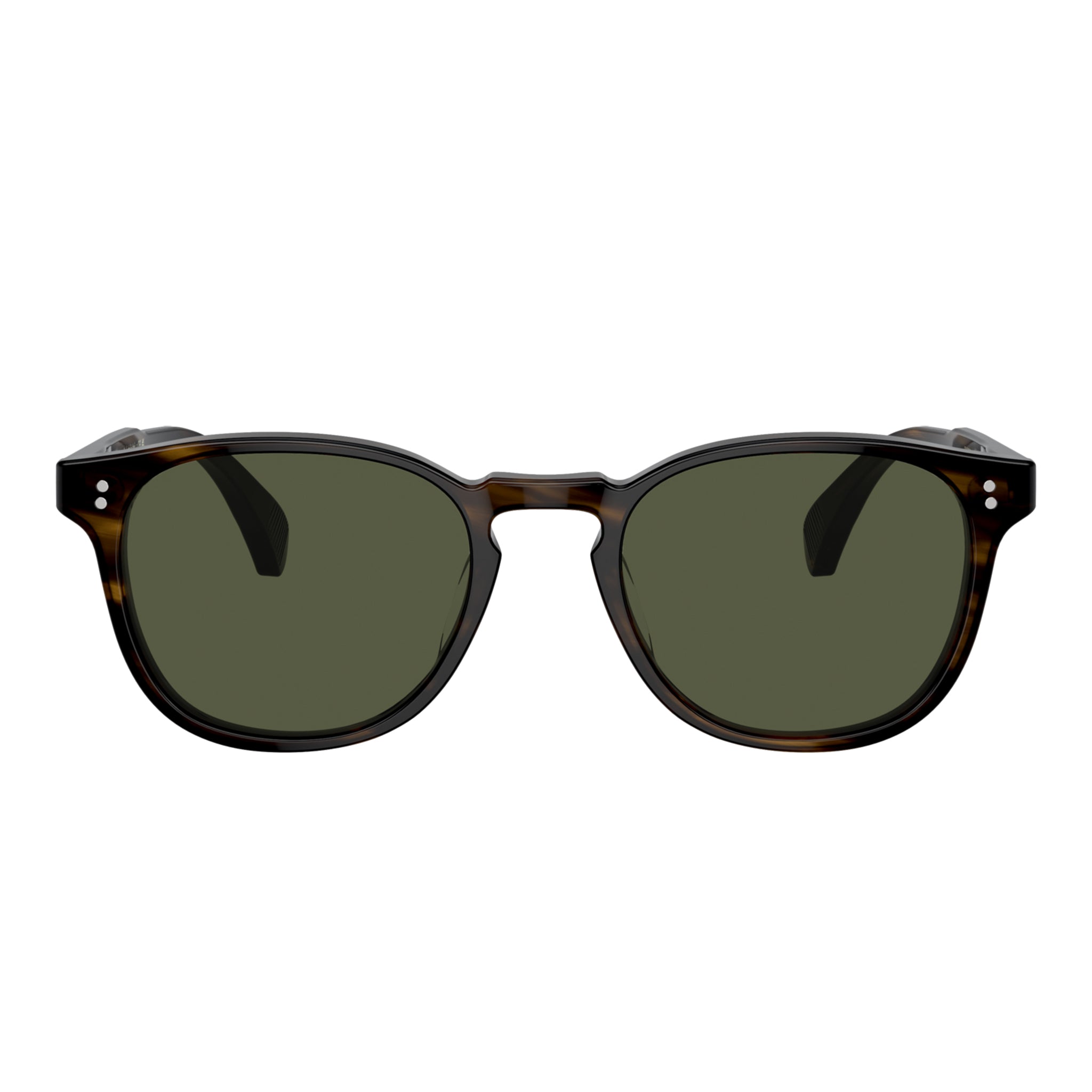 Oliver Peoples 5298su 167752 Finley Esq Sun Bark Uni-Sex Round Sunglasses | Eyewear Index
