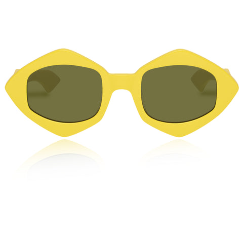 Karen Walker Diamond Dice High Vis Uni-Sex Unspecified Sunglasses | Eyewear Index