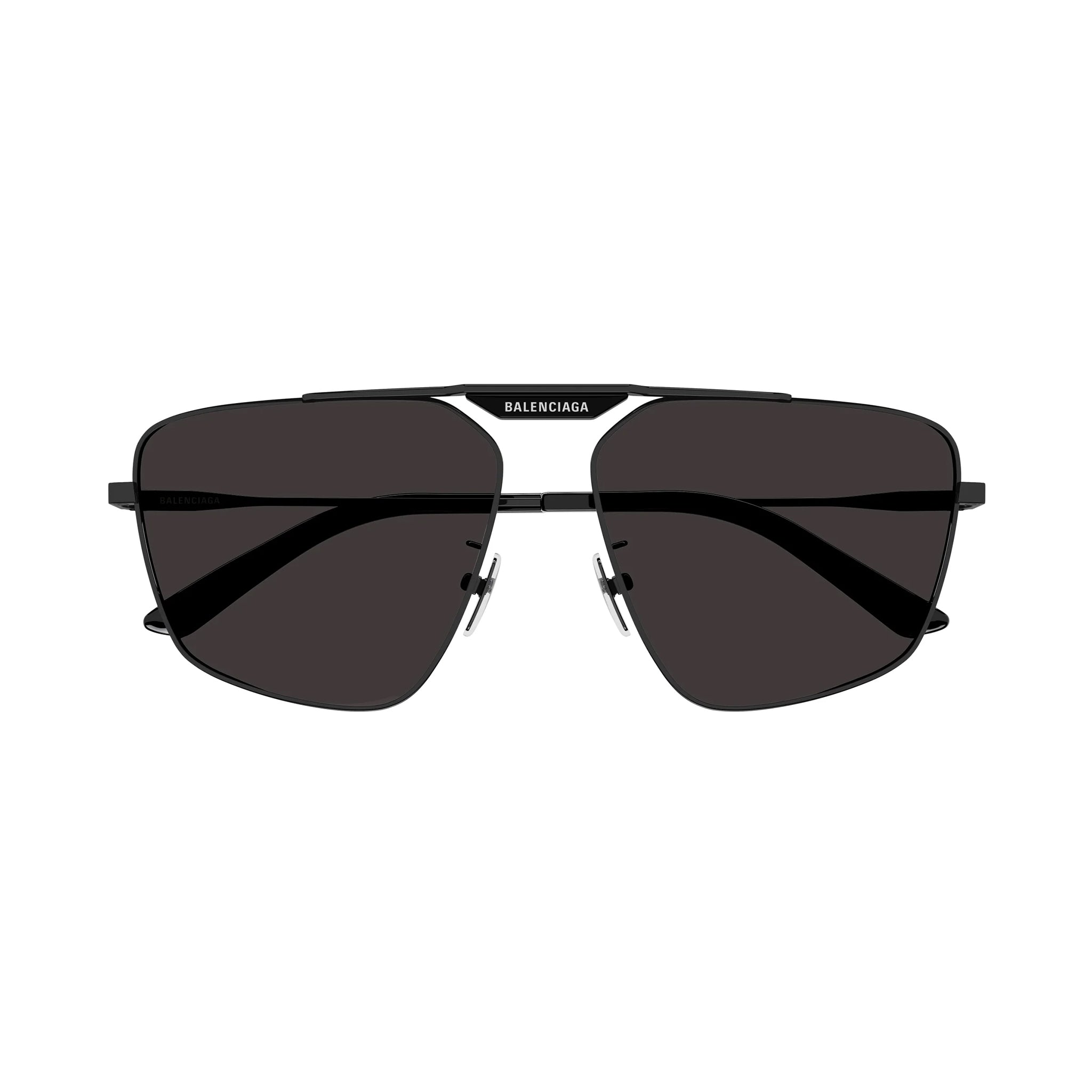 Balenciaga Bb0246sa Grey Male Aviator Sunglasses | Eyewear Index