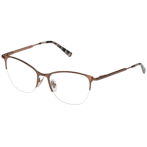 Oroton Julia Brown Female Cat-Eye Optical Frames | Eyewear Index