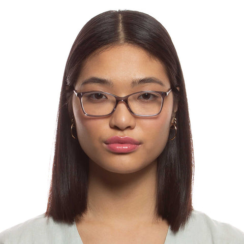 Oroton Navigate Graphite Female D-Frame Optical Frames | Eyewear Index