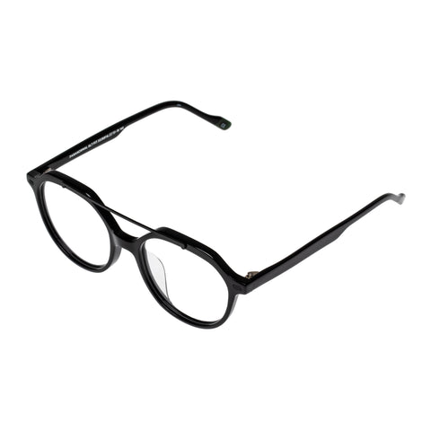 Le Specs Paranormal Alt Fit Black Uni-Sex Aviator Optical Frames | Eyewear Index