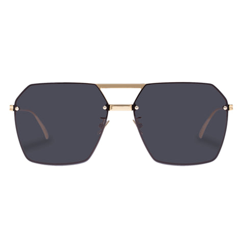 Bottega Veneta Bv1045s Gold Female Navigator Sunglasses | Eyewear Index