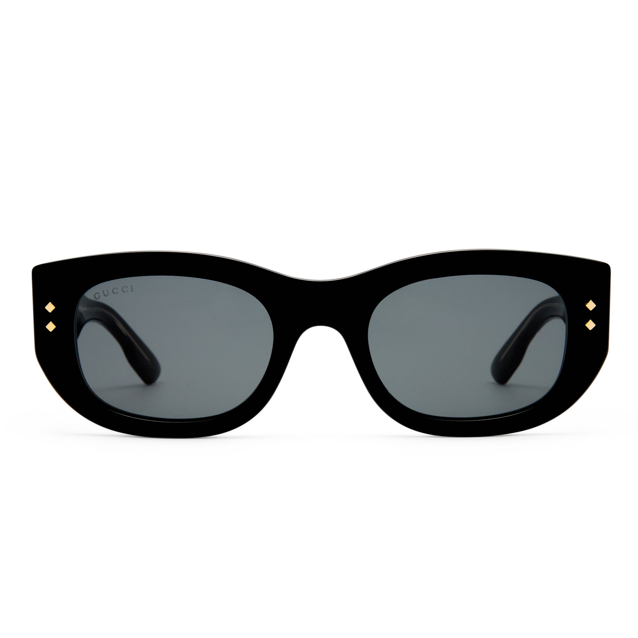 Gucci Gg1215s Black Female Rectangle Sunglasses | Eyewear Index