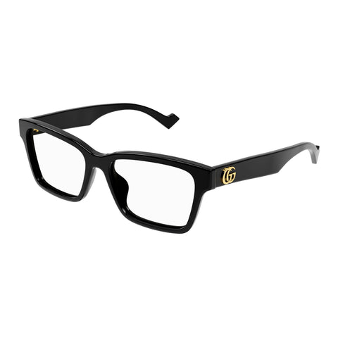 Gucci Gg1476ok Black Female Rectangle Optical Frames | Eyewear Index