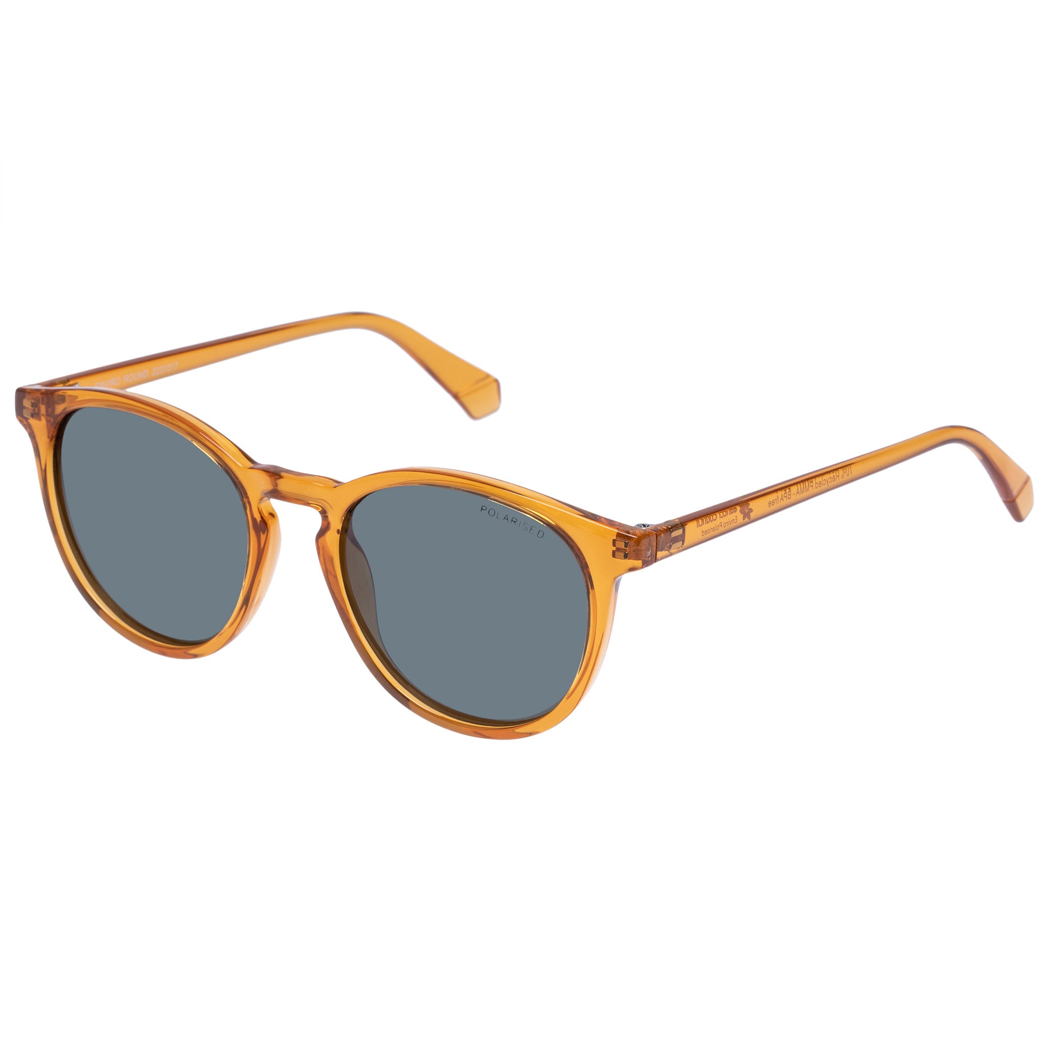 Cancer Council Enviro Round Amber Uni-Sex Round Sunglasses | Eyewear Index