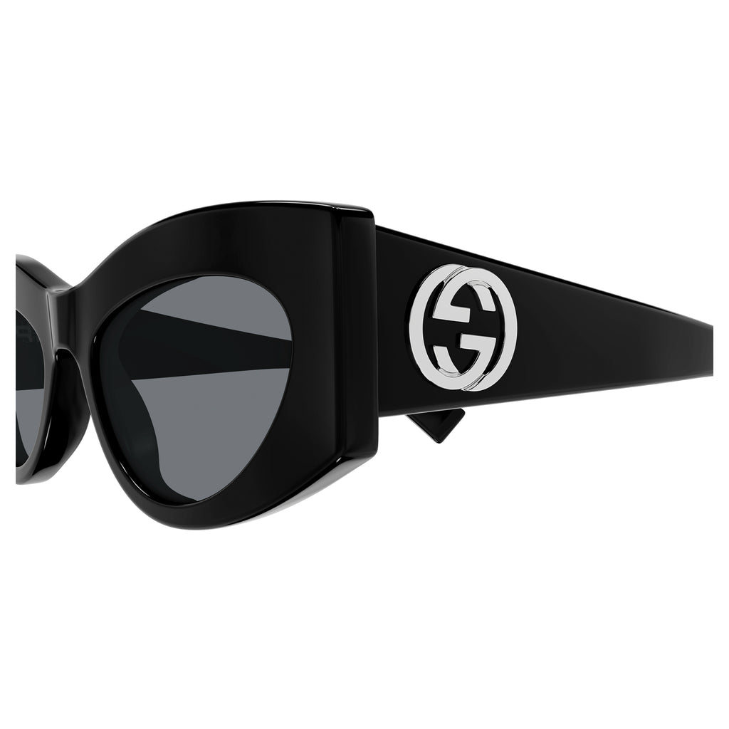 Gucci Gg1843s Black Female Cat-Eye Sunglasses | Eyewear Index