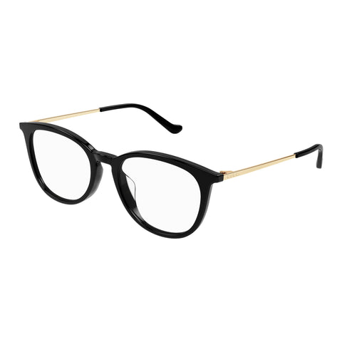 Gucci Gg1468oa Black Female Round Optical Frames | Eyewear Index