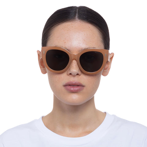 Cancer Council Eurella Caramel Female Cat-Eye Sunglasses | Eyewear Index