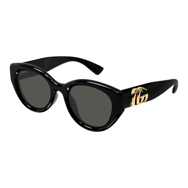Gucci Gg1976sk Black Female Cat-Eye Sunglasses | Eyewear Index