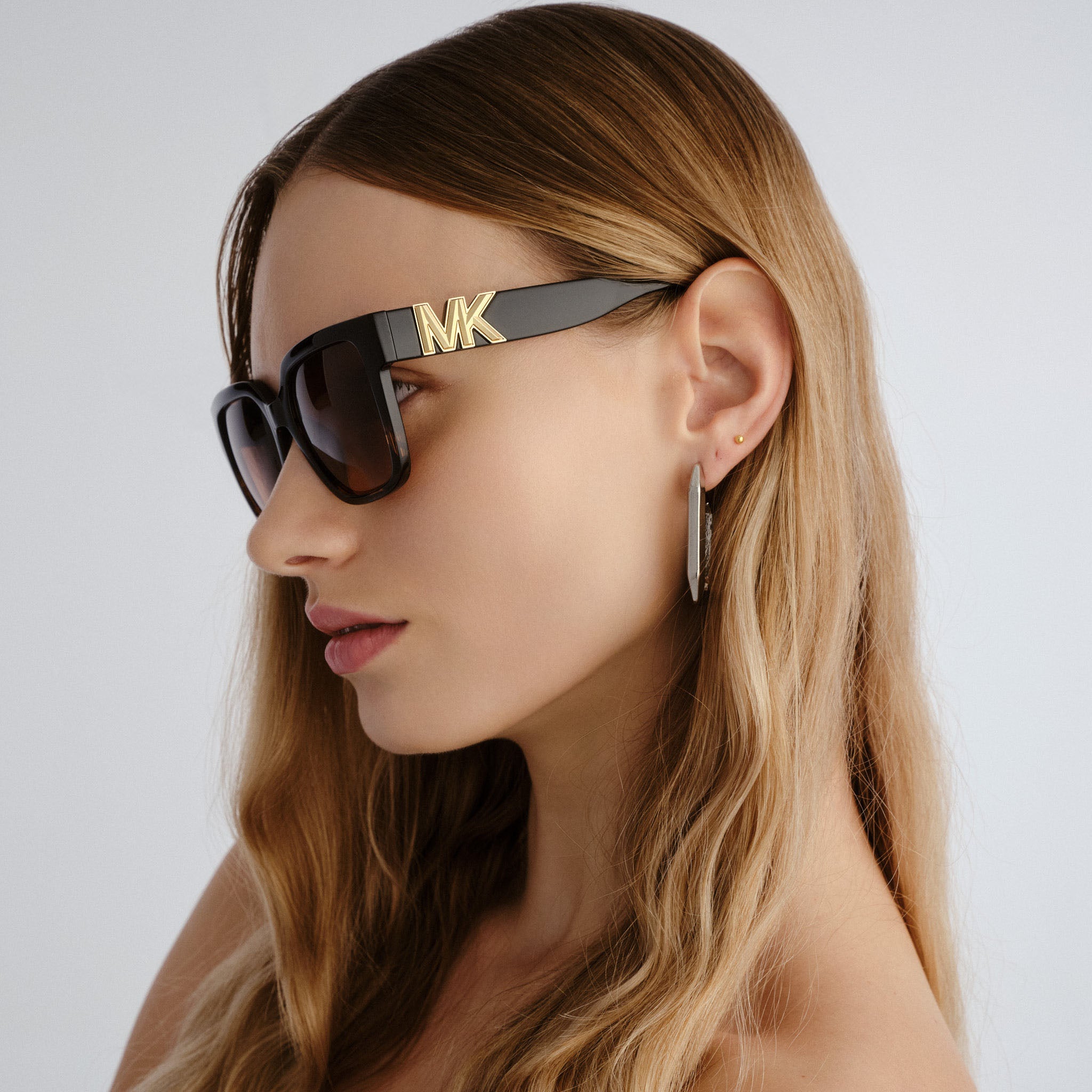 Michael Kors 2170u Karlie 390818 Blackdark Tortoise Female Cat-Eye Sunglasses | Eyewear Index