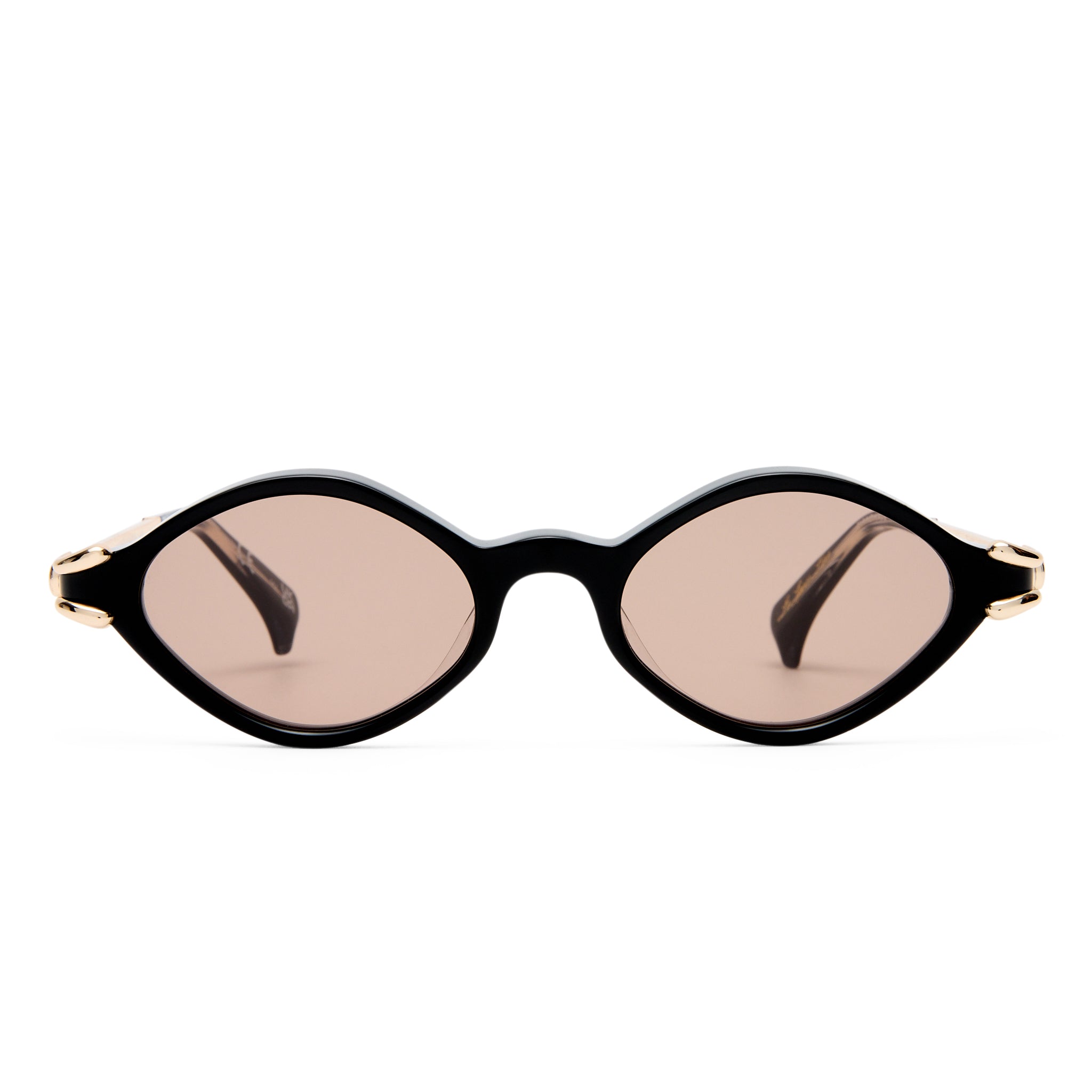 Le Specs Numero Trece Obsidian Black Female Oval Sunglasses | Eyewear Index