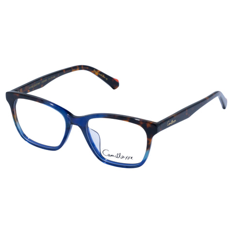 Camilla Divine Destiny Navy Haze Dark Tort Female Cat-Eye Optical Frames | Eyewear Index