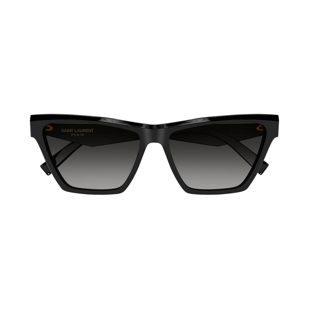 Saint Laurent Slm103 Black Female Cat-Eye Sunglasses | Eyewear Index