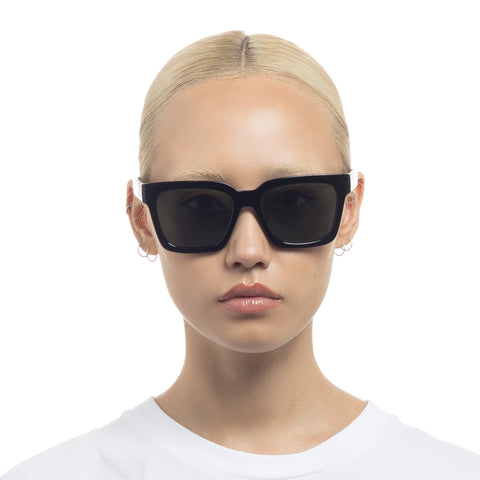 Cancer Council Springwood Black Uni-Sex D-Frame Sunglasses | Eyewear Index