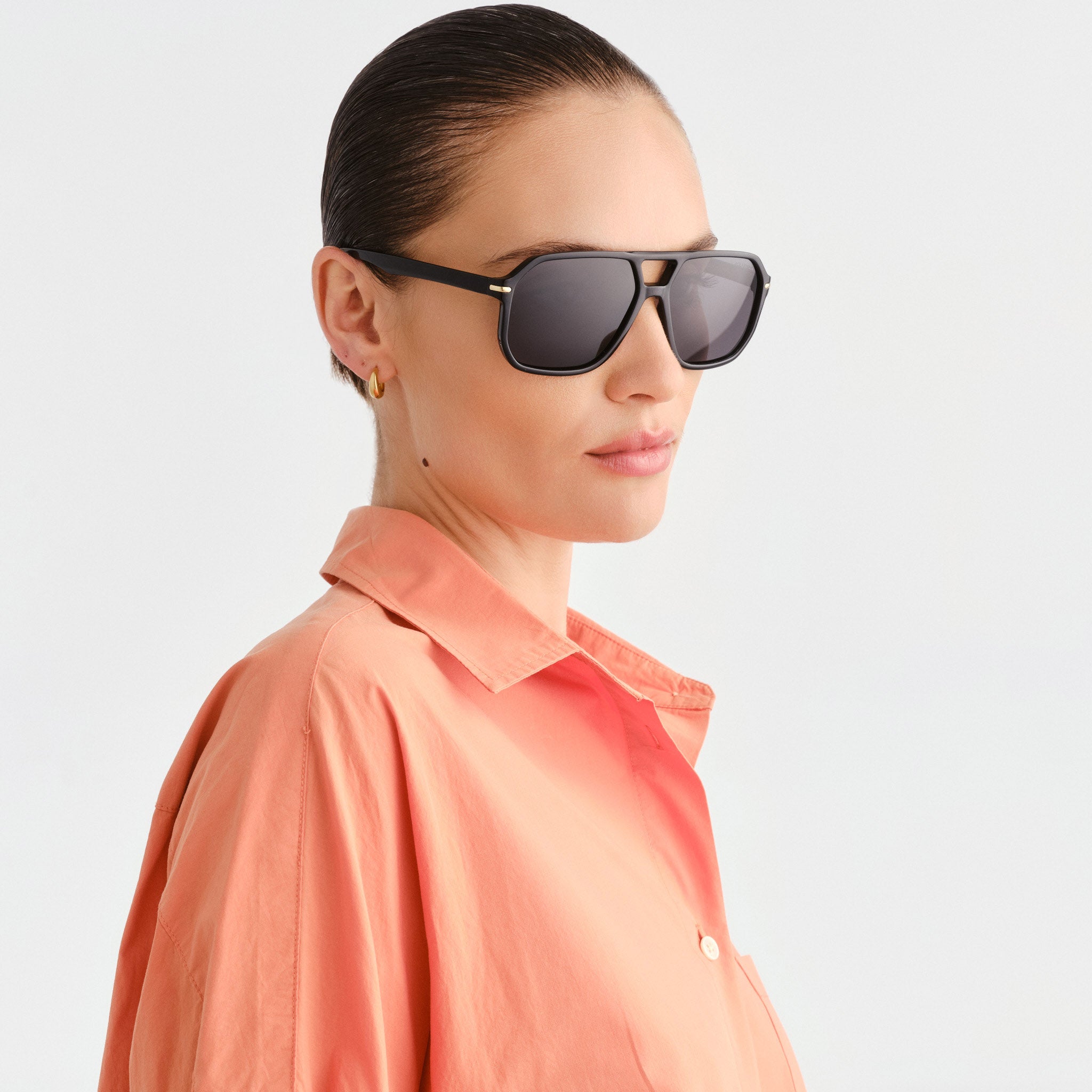 Cancer Council Jensen Black Uni-Sex Aviator Sunglasses | Eyewear Index