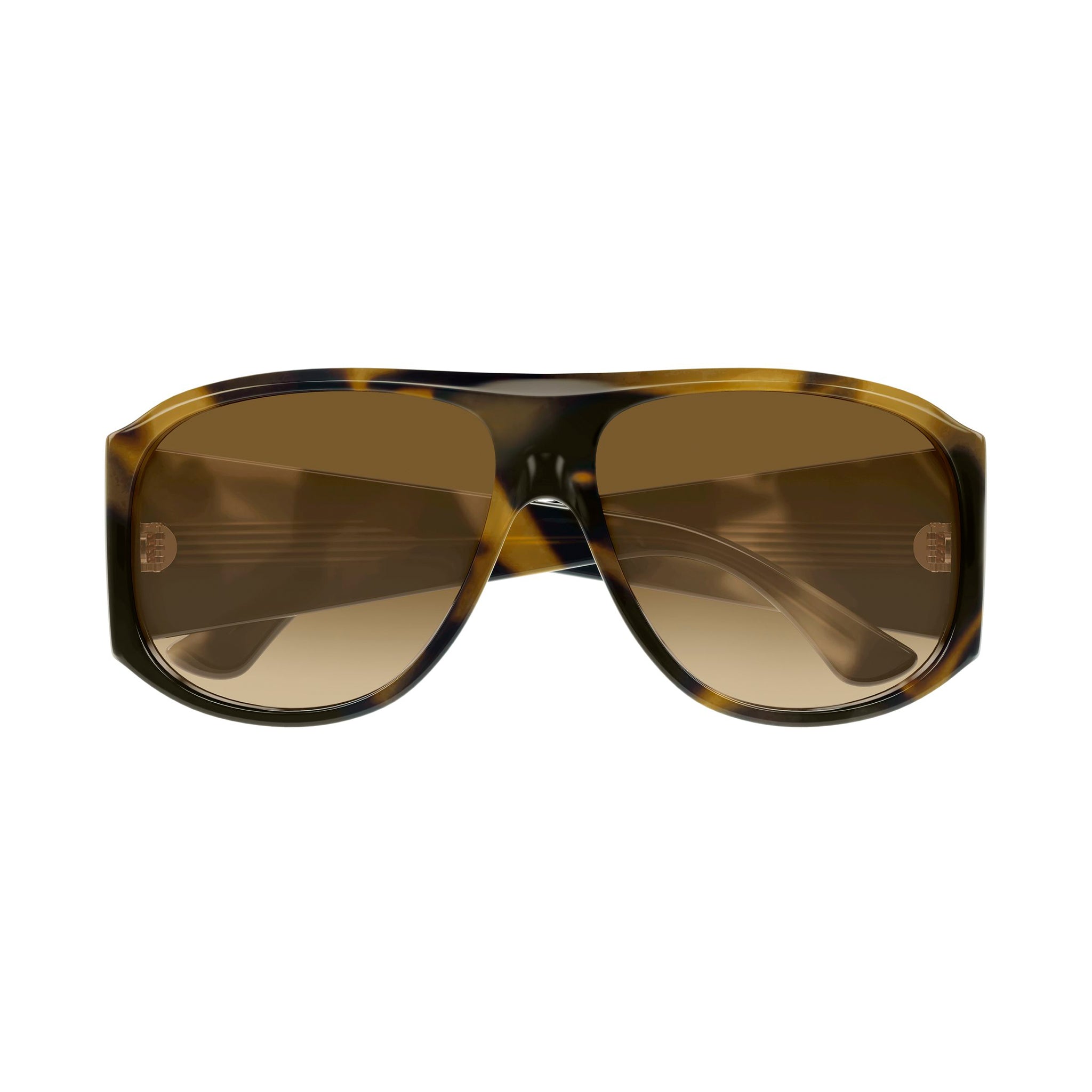 Chloe Ch0347s Havana Female Aviator Sunglasses | Eyewear Index