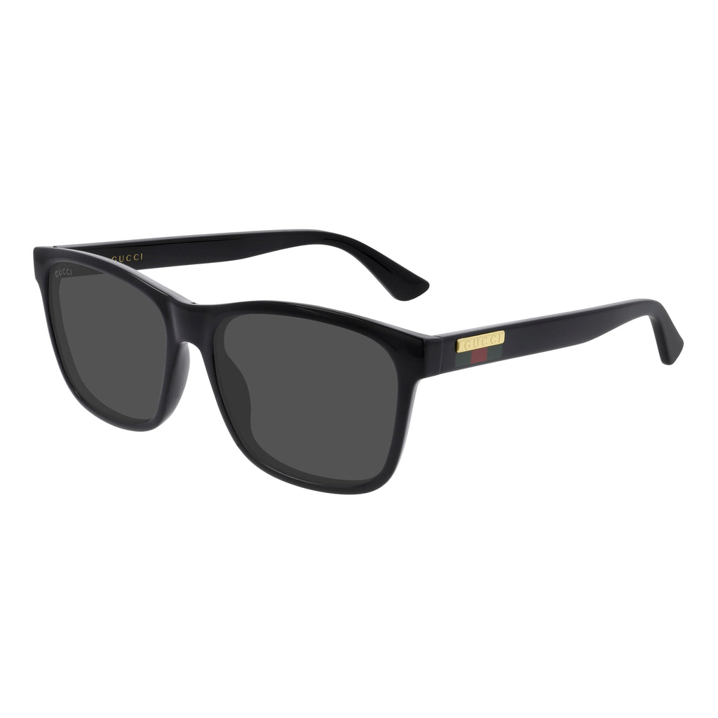 Gucci Gg0746s Black Male Rectangle Sunglasses | Eyewear Index