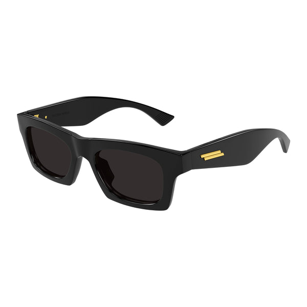 Bottega Veneta Bv1457s Black Uni-Sex Rectangle Sunglasses