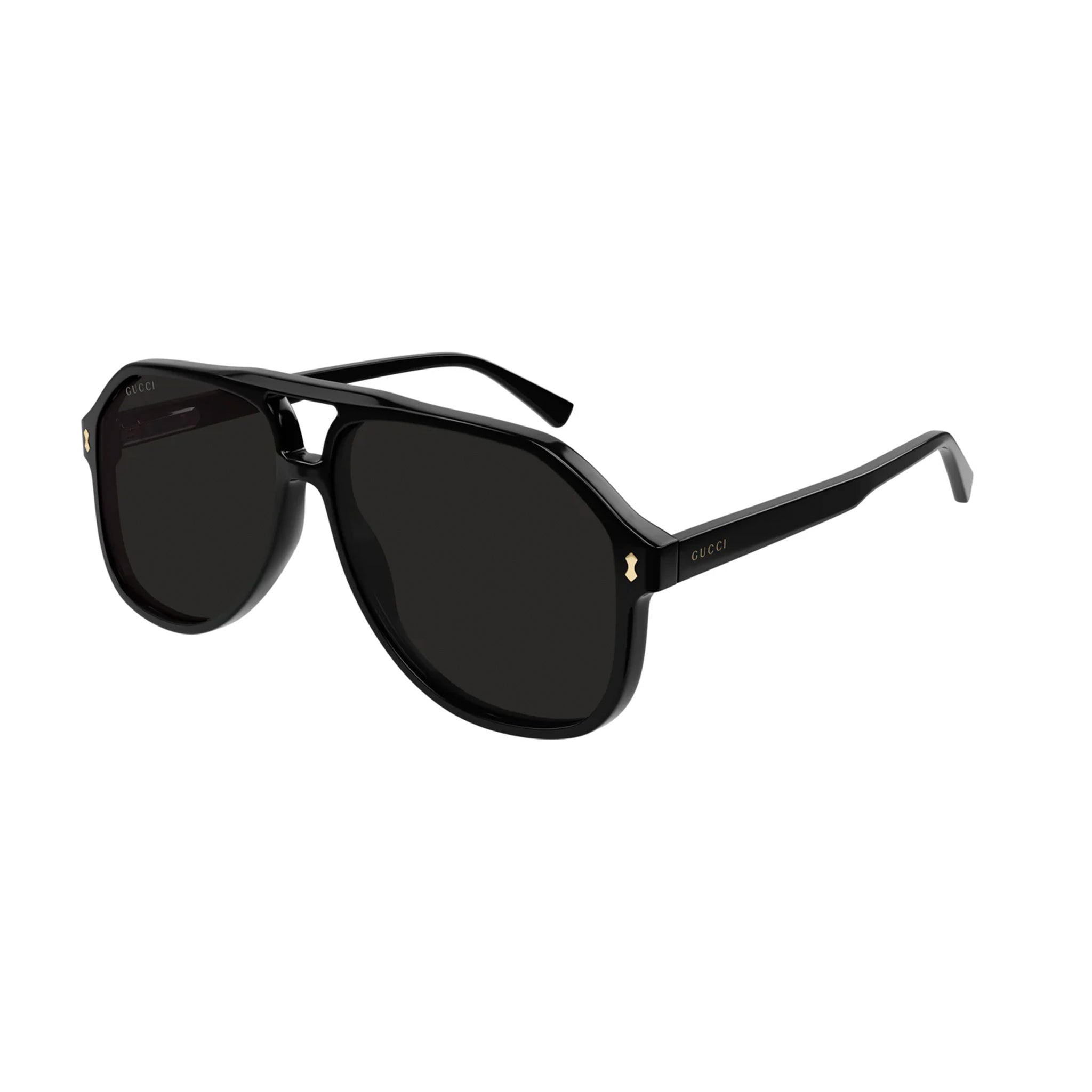 Gucci Gg1042s Black Male Aviator Sunglasses | Eyewear Index