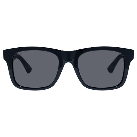 Gucci Gg0008s Black-Black Male D-Frame Sunglasses | Eyewear Index