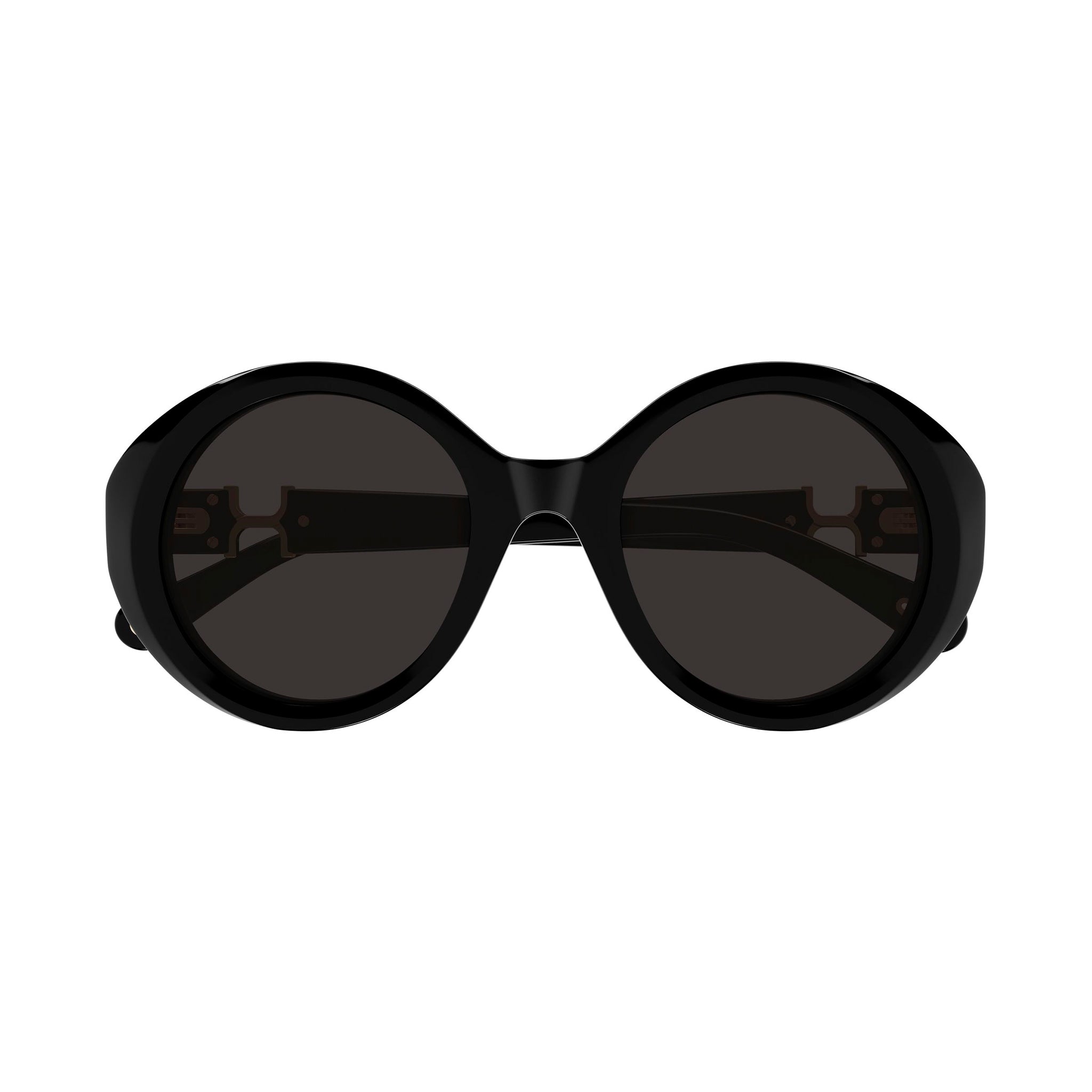 Chloe Ch0332s Black Female Round Sunglasses | Eyewear Index