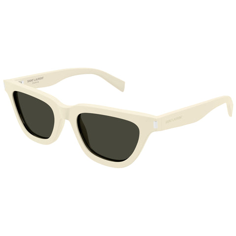 Saint Laurent Sl462sulpice Ivory Female Cat-Eye Sunglasses | Eyewear Index