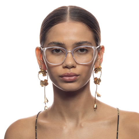 Camilla Jaws Will Drop Iridescent Shell Female D-Frame Optical Frames | Eyewear Index