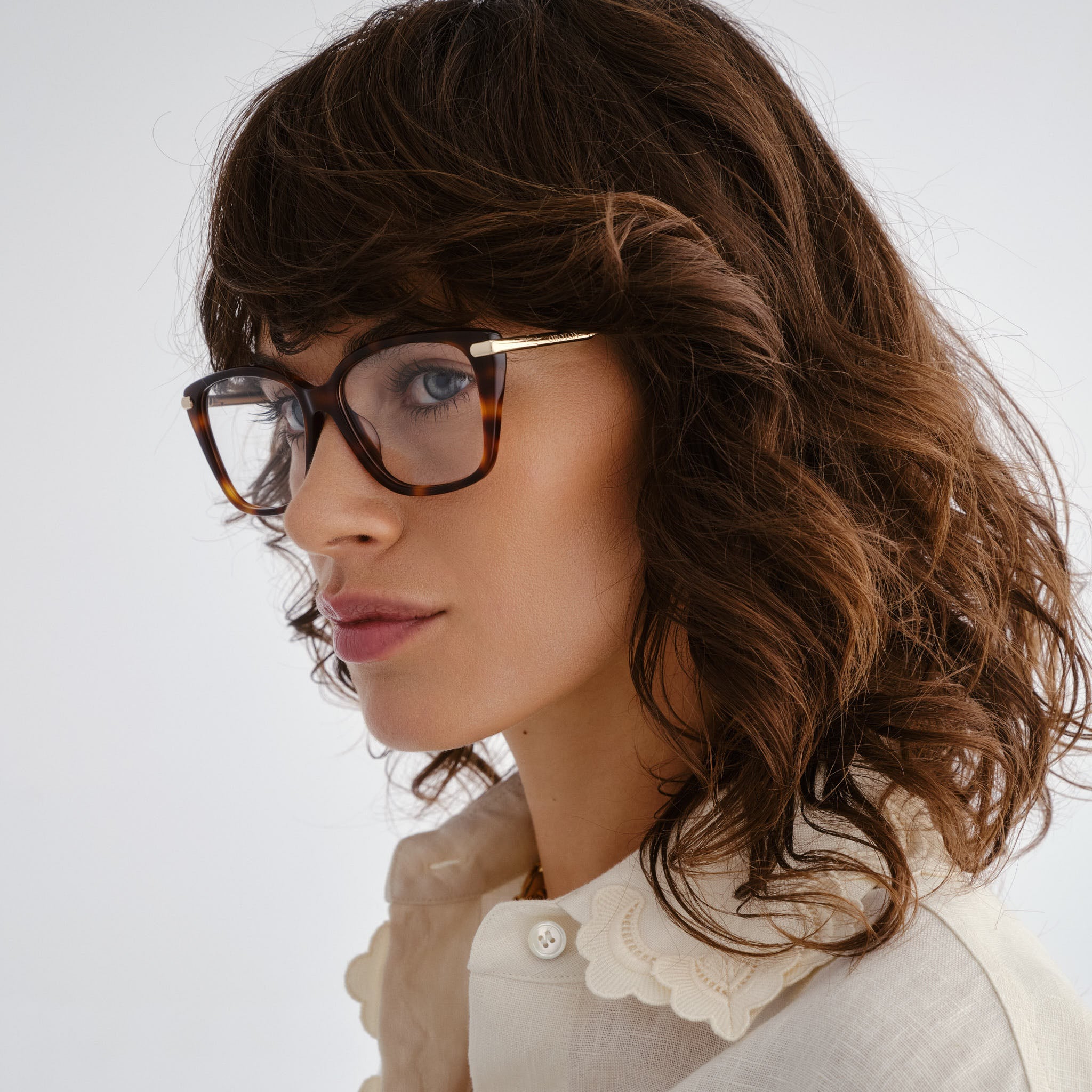Oroton Roselle Signature Tort Female Cat-Eye Optical Frames | Eyewear Index