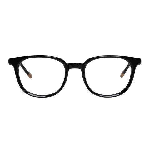 Le Specs Nomad Black Uni-Sex Round Optical Frames | Eyewear Index