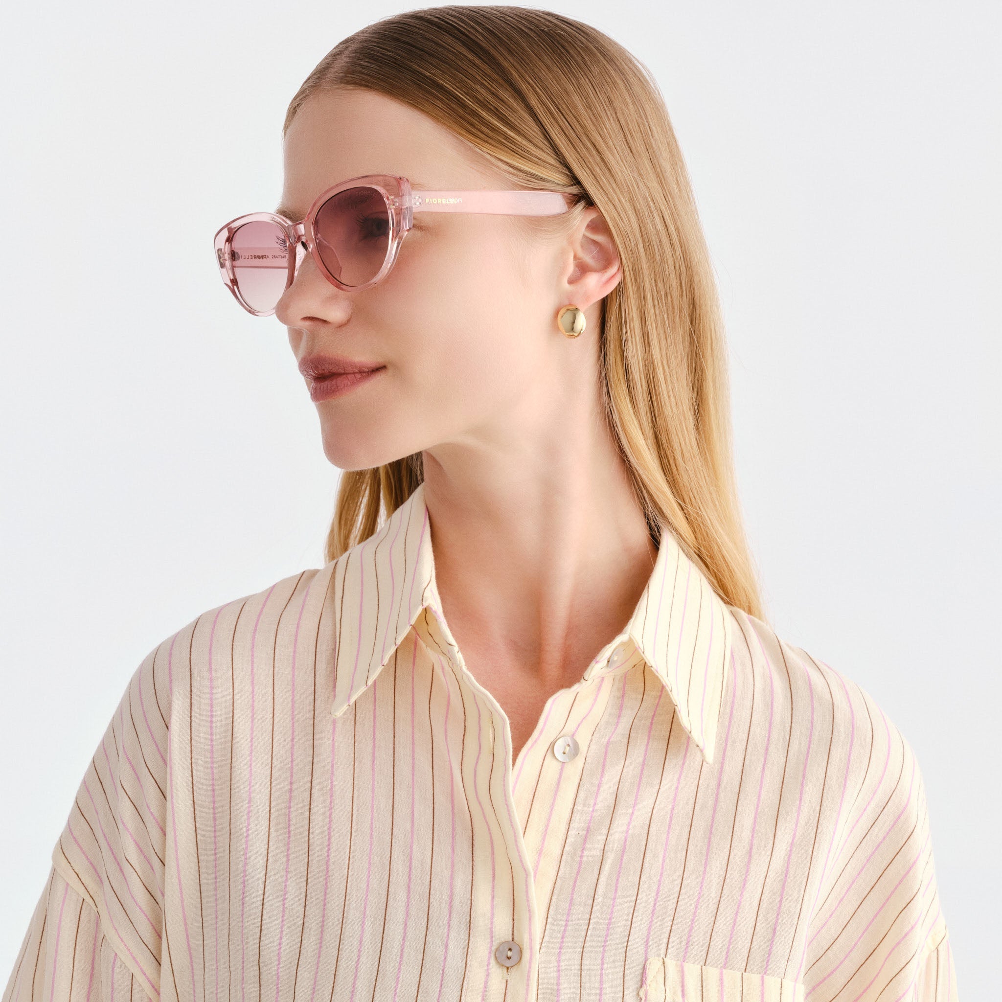 Fiorelli Calista Rose Female Cat-Eye Sunglasses | Eyewear Index