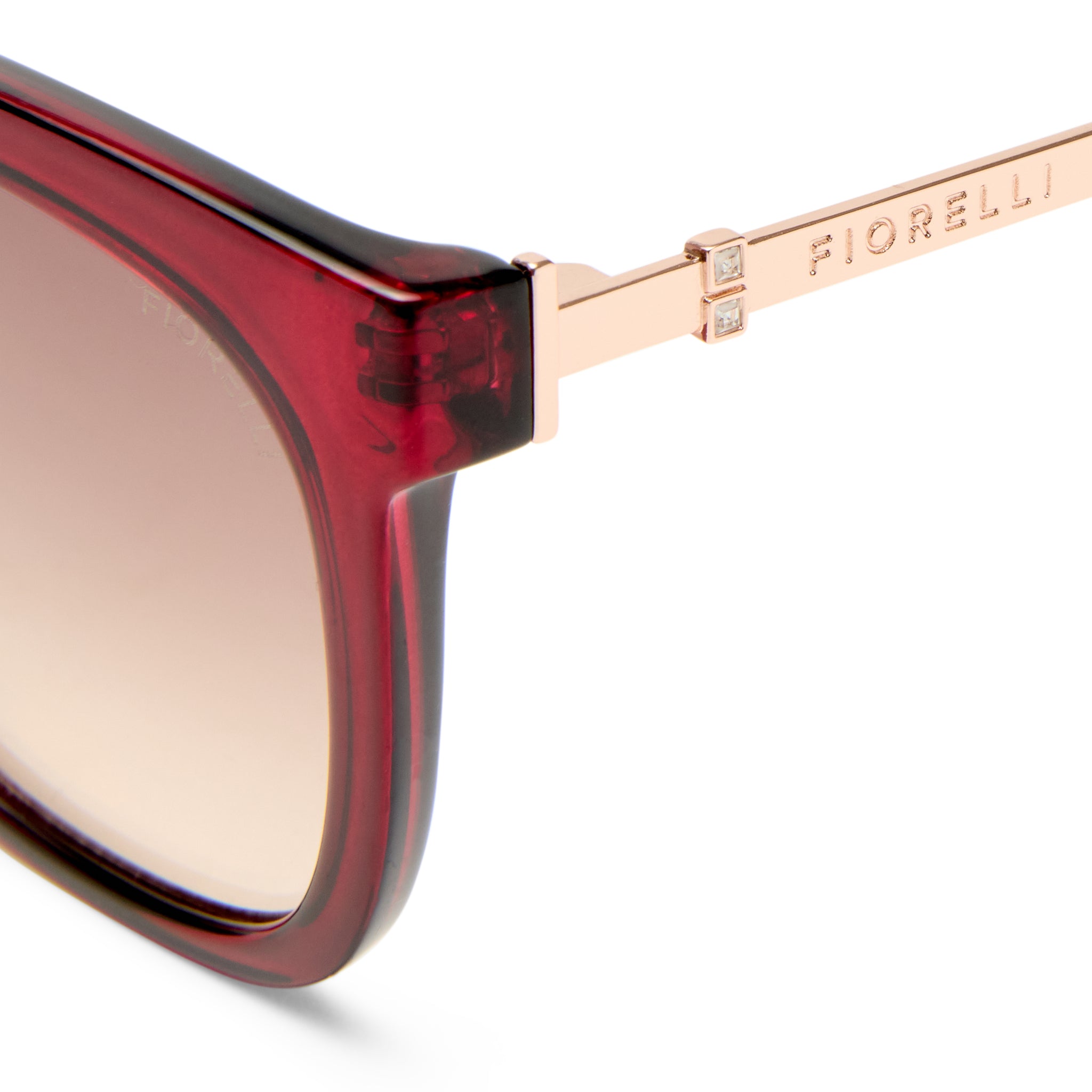 Fiorelli Aurea Plum Female Cat-Eye Sunglasses | Eyewear Index