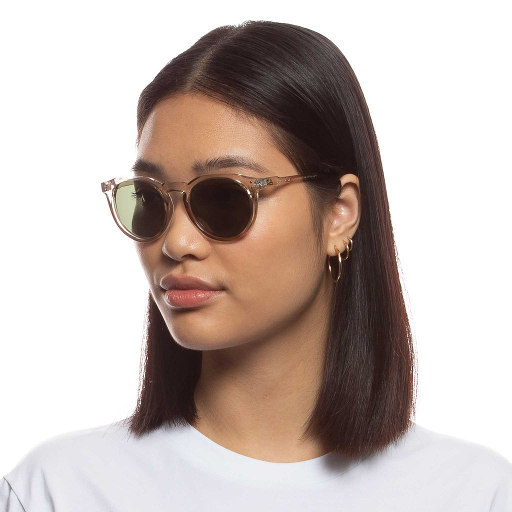 Aire Nucleus Stone Uni-Sex Round Sunglasses | Eyewear Index