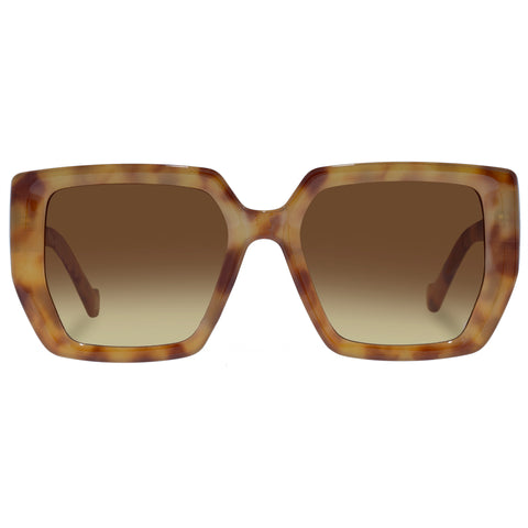 Aire Centaurus Vintage Tort Female Square Sunglasses | Eyewear Index