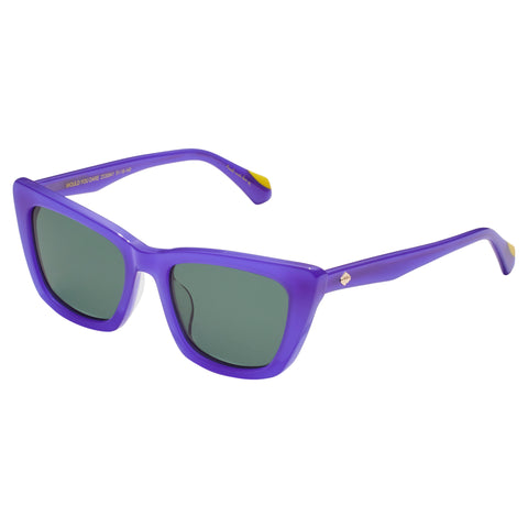 Camilla Would You Dare Violet Female Cat-Eye Sunglasses | Eyewear Index