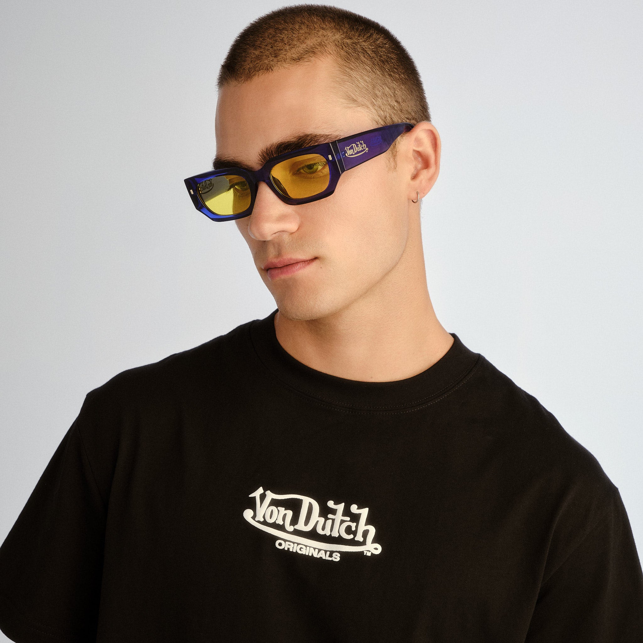Aire Renegade Cobalt Blue Uni-Sex Rectangle Sunglasses | Eyewear Index