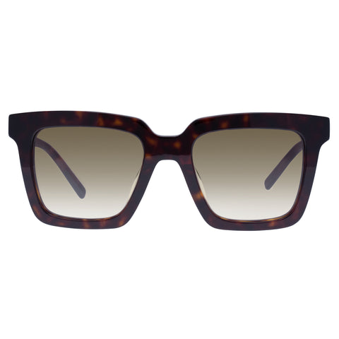 Oroton Easton Signature Tort Female Square Sunglasses | Eyewear Index