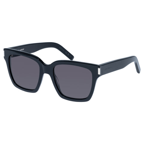 Saint Laurent Sl507 Black Uni-Sex Square Sunglasses | Eyewear Index