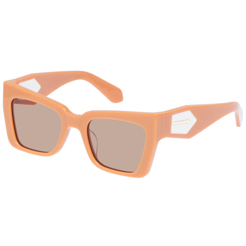 Karen Walker Immortalised Italian Clay Female Cat-Eye Sunglasses | Eyewear Index