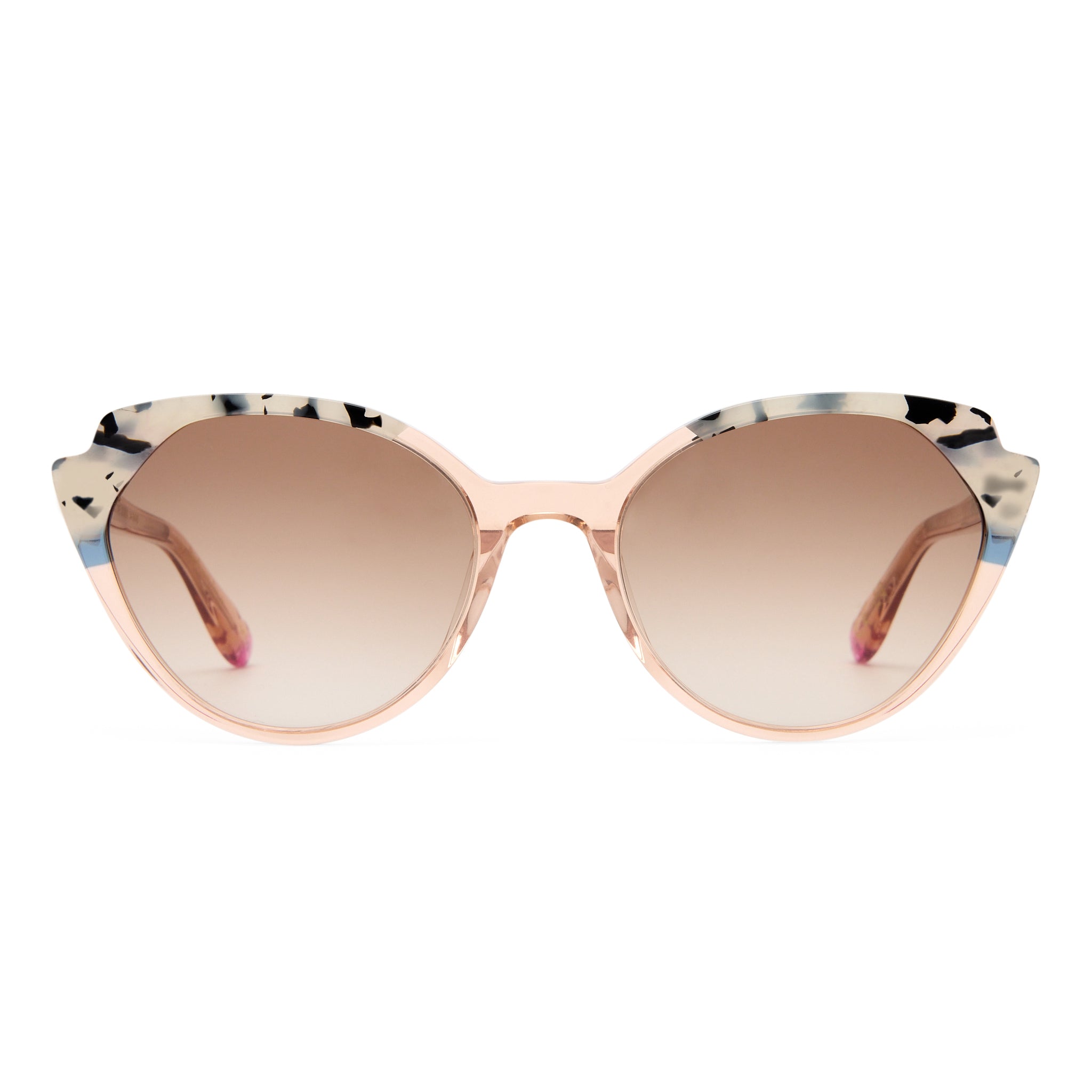 Camilla Act One Blush Cookie Female Cat-Eye Sunglasses | Eyewear Index