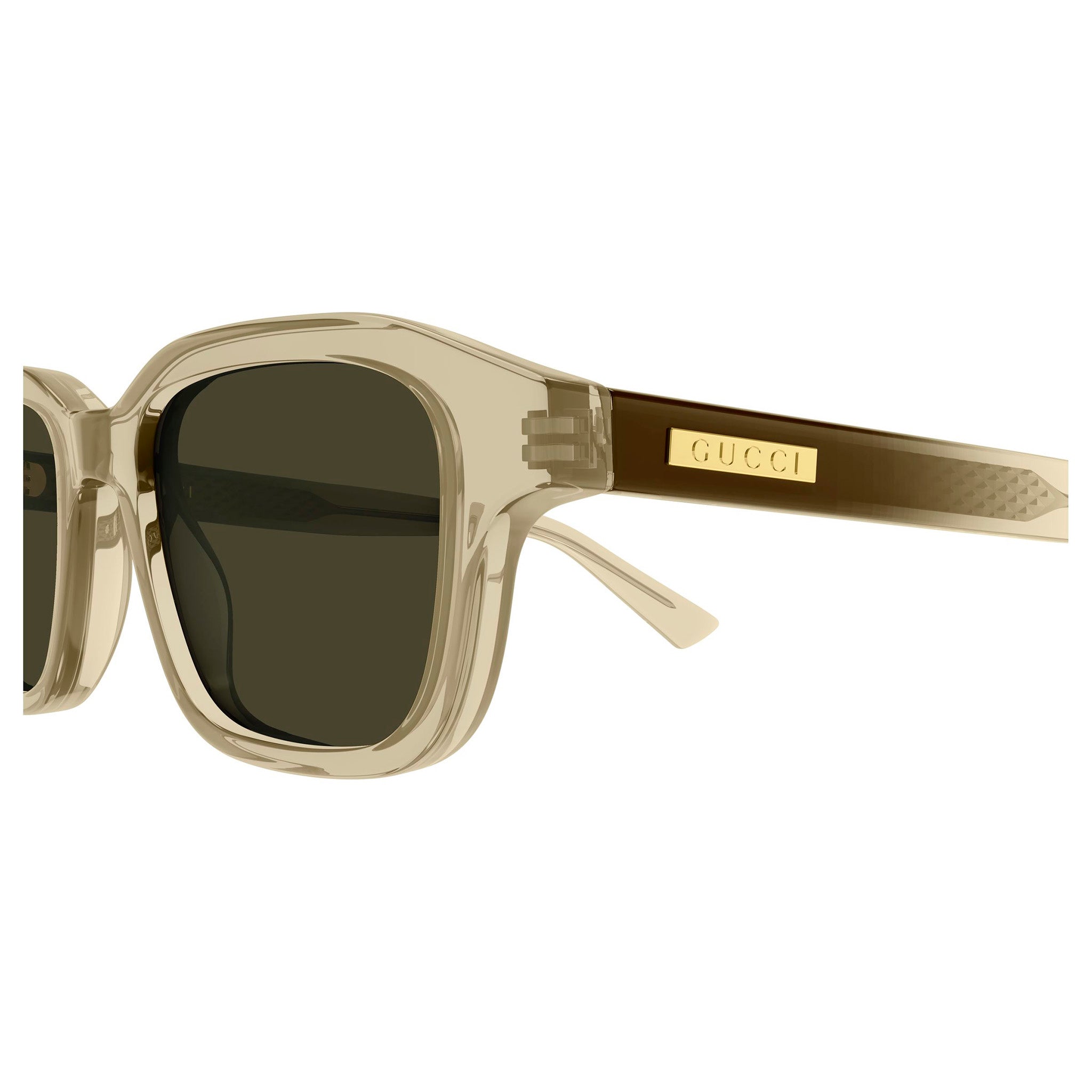 Gucci Gg2247s Beige Male Rectangle Sunglasses | Eyewear Index