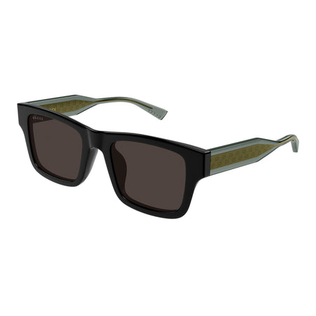 Gucci Gg2072sa Black Male Rectangle Sunglasses | Eyewear Index
